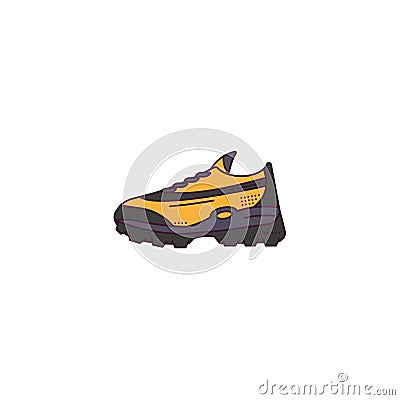 Fictional sneakers model Vector Illustration