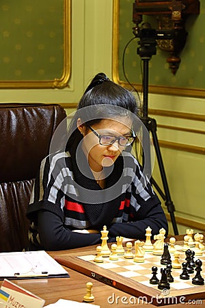 FIDE Women's World Chess Championship Editorial Stock Photo