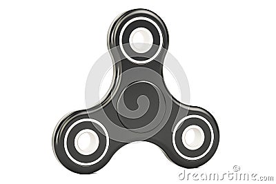 Fidget Spinner, 3D rendering Stock Photo