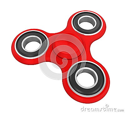 Fidget Spinner Isolated Stock Photo