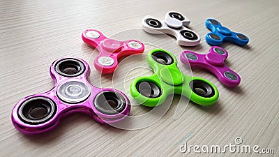 Fidget Spinner Stock Photo