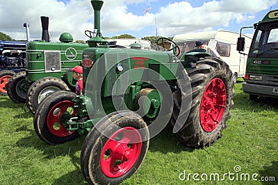 1947 Field Marshall 2 Tractor. Editorial Stock Photo