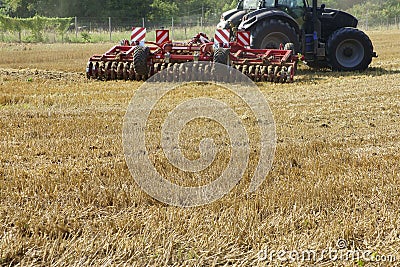 Fieldwork Stock Photo