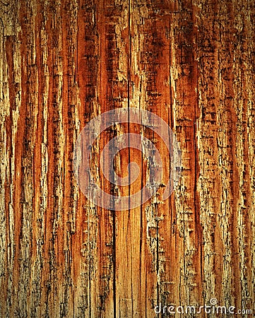 Fiery tinted wooden board Stock Photo