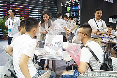 The fifteenth China (Shenzhen) international brand clothing apparel trade fair Editorial Stock Photo