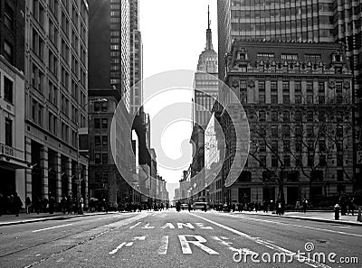 Fifth Avenue Stock Photo