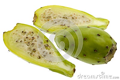 Fig of the cactus, prickly pear Stock Photo