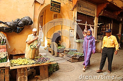 Fig seller Editorial Stock Photo