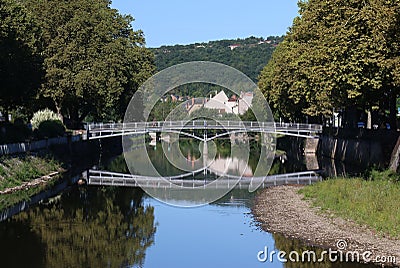 Figeac, the Lot,France. Stock Photo