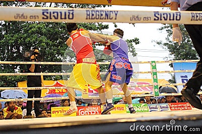 Fight boxing Editorial Stock Photo