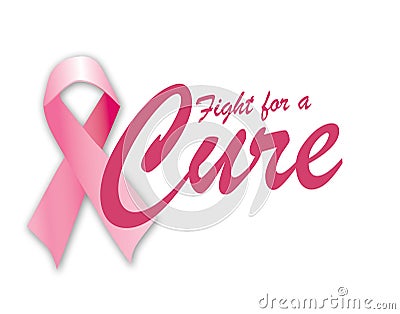 Fight for a cure Stock Photo