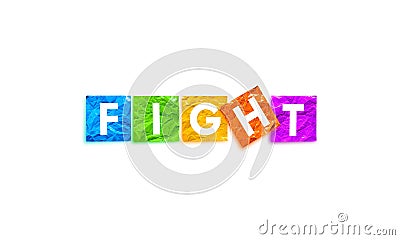 Fight Stock Photo