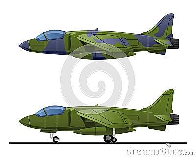 Fighter Vector Illustration