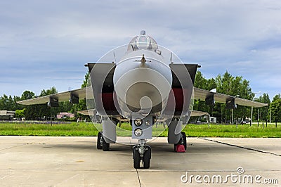 Fighter-bomber jet Stock Photo