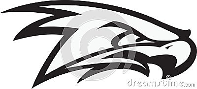 Fighting Hawk Vector Illustration