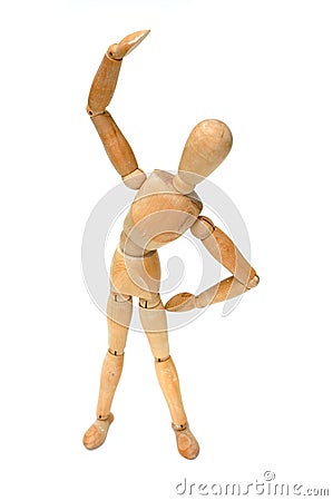 Figurine - Stretch Stock Photo