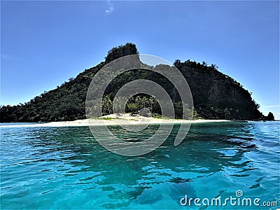 Fiji Island Matamanoa Island Stock Photo