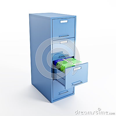 File cabinet Stock Photo