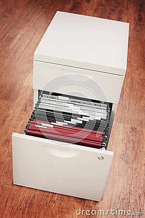 File cabinet Stock Photo