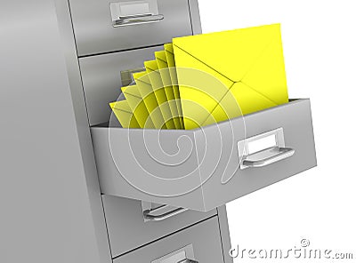 File drawer Stock Photo
