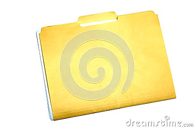 File Folder Stock Photo