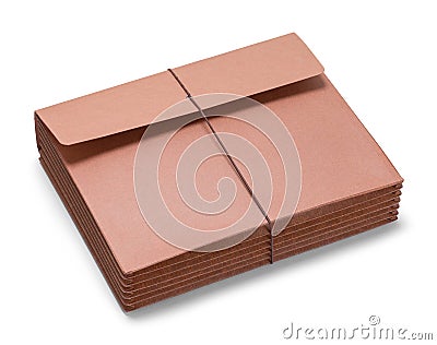 File Folder Expandable Flat Stock Photo