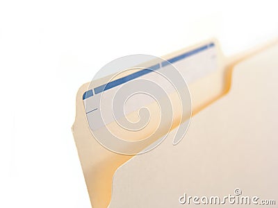 File folders Stock Photo