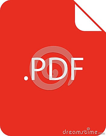 File format icons set. Format for texts, vector images, videos - pdf, doc, jpg, xls, zip. File download symbols. Document types Vector Illustration