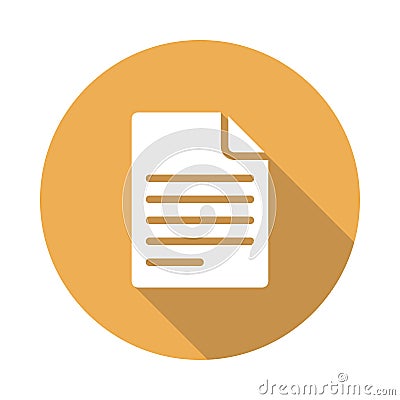 File Icon Vector Illustration