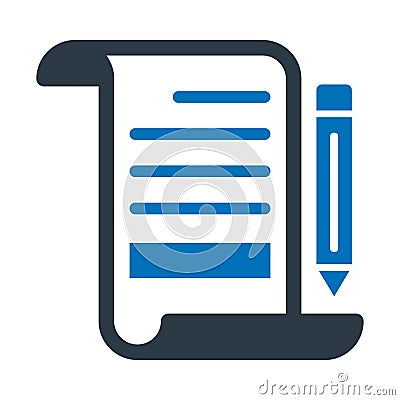 File, notes Vector icon which can easily modify Vector Illustration