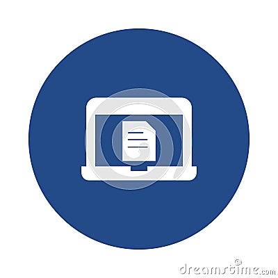 File online Vector icon which can easily modify or edit Vector Illustration