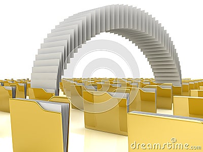 File share Stock Photo