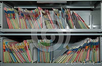 File storage Stock Photo