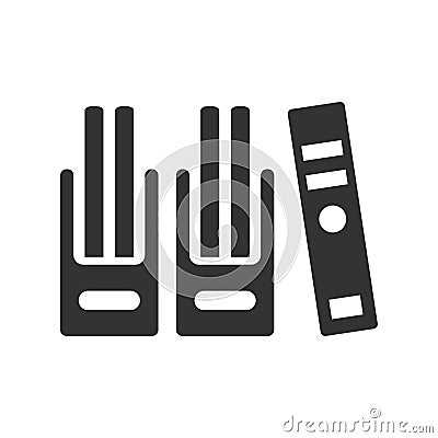 Files, Folder icon Vector Illustration