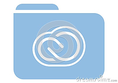 Files Folder Icon Editorial Stock Photo