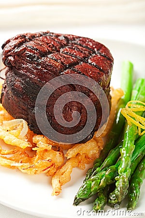 Filet Mignon Stock Photo