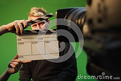 Film actor Stock Photo