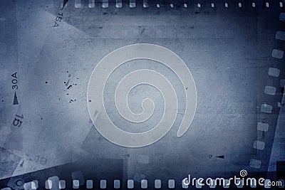 Film frames background Stock Photo