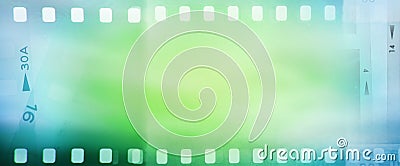 Film frames background Stock Photo