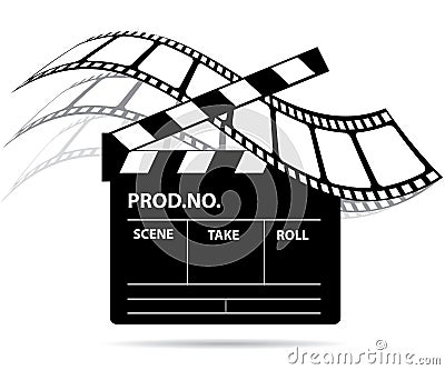 Film industry Vector Illustration