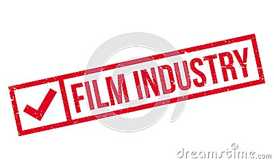 Film Industry rubber stamp Vector Illustration