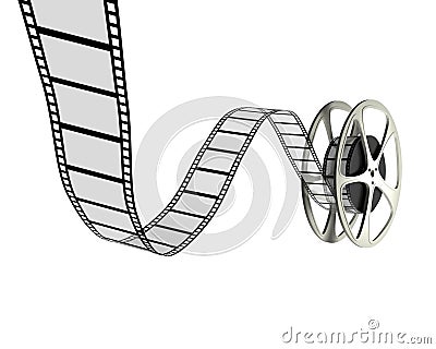 Film Reel Stock Photo