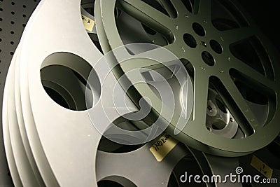 Film reel Stock Photo