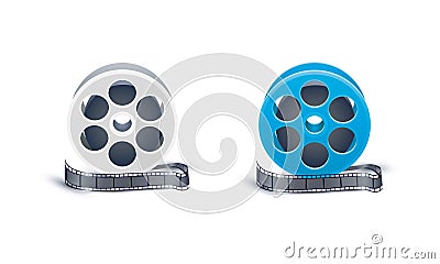 Film reel Vector Illustration