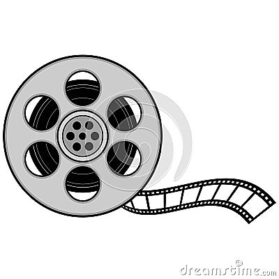 Film Reel Vector Illustration