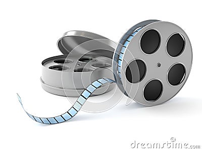 Film reel Stock Photo