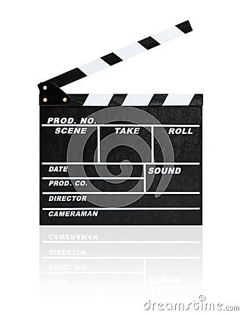 Film Slate Stock Photo