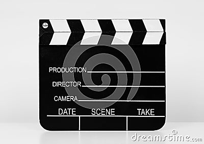 Film Slate Stock Photo