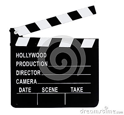 film Slate Stock Photo