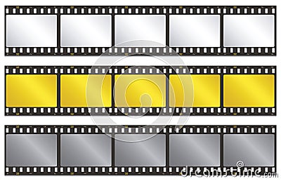 Film strip Vector Illustration